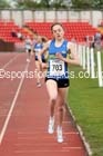 Womens senior and under-20s 1500 metres, North Eastern Track and Field Champs, Gateshead Stadium. Photo: David T. Hewitson/Sports for All Pics
